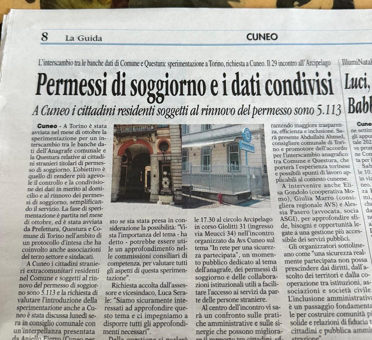 Sicurezza è partecipazione