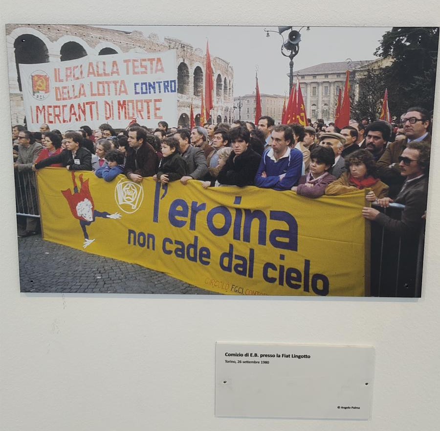 Giulia Marro Belinguer comunismo PCI mostra museo Fico droghe riduzione del danno eroina dipendenze possibile politica sinistra