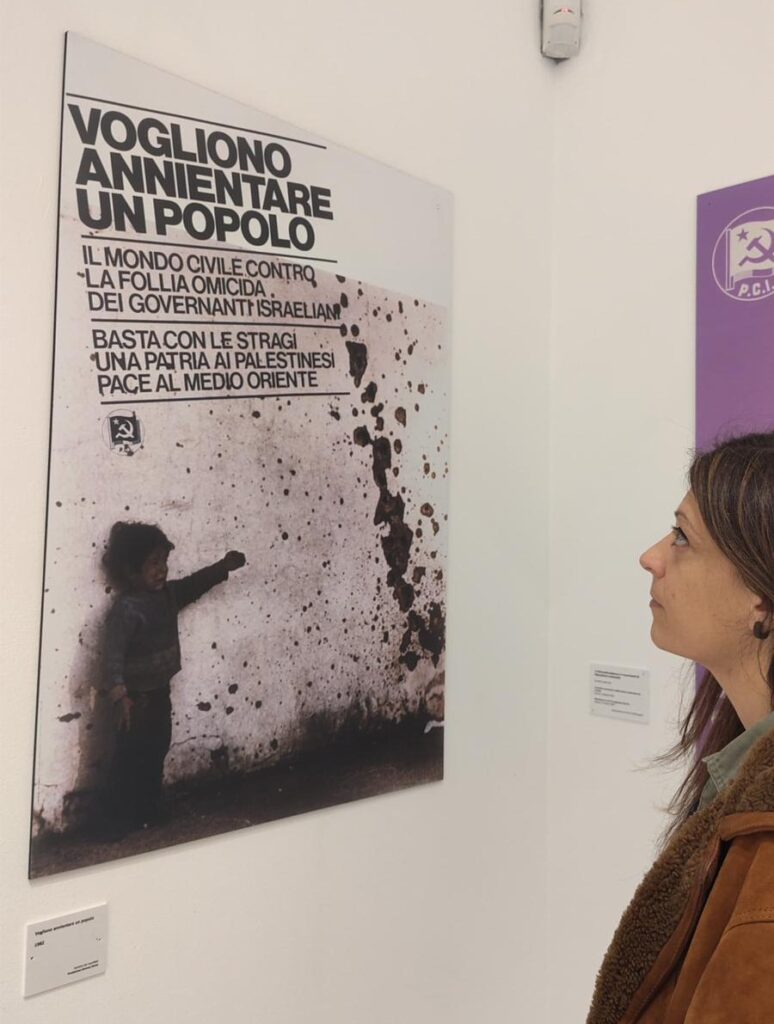 Giulia Marro Belinguer comunismo PCI mostra museo Fico Palestina pace pacifismo guerra possibile politica sinistra