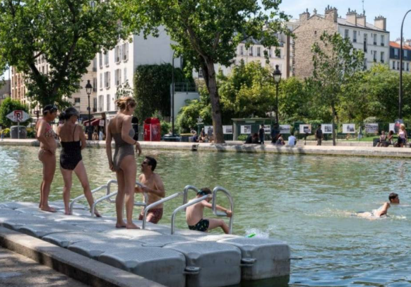 parigi senna caldo estremo cooling poverty
